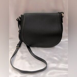 Black Saddle Crossbody from Old Navy